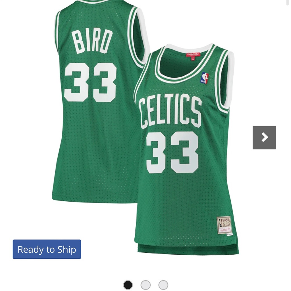 Larry Bird Jersey worn once.